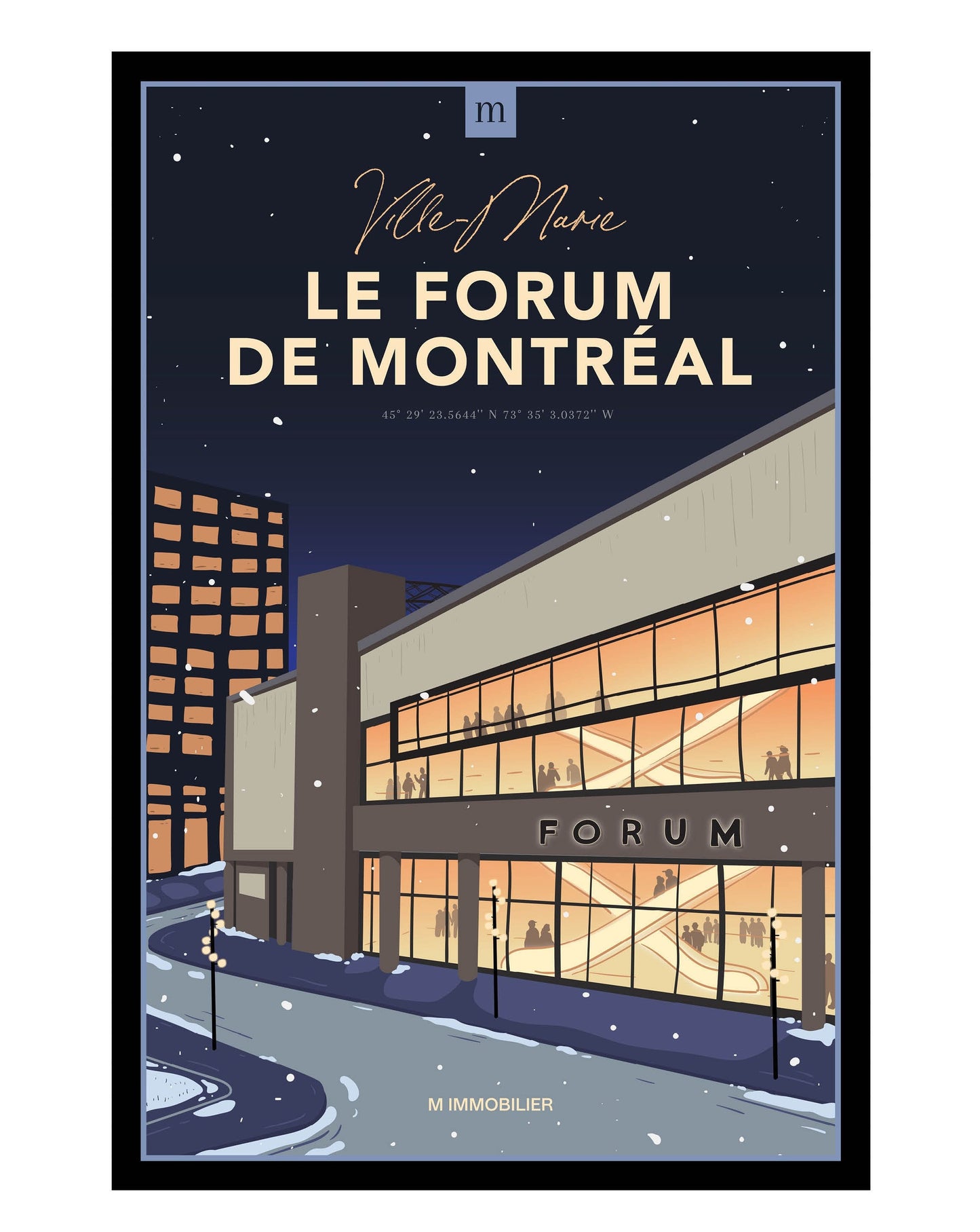 Hometown Print: The Montreal Forum