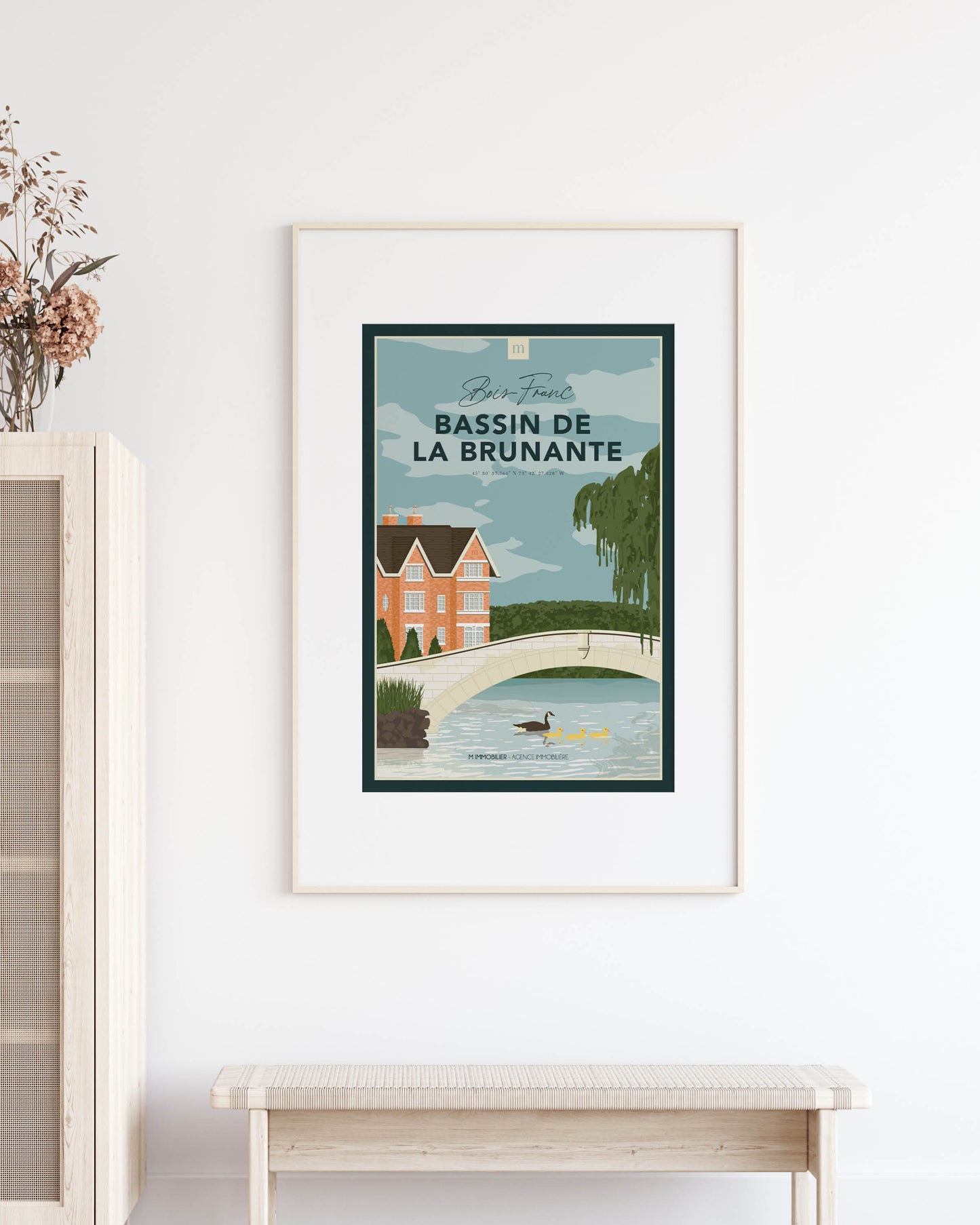 Hometown Print: Bassin De La Brunante