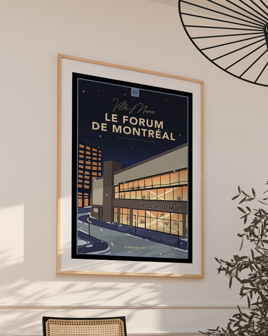 Hometown Print: The Montreal Forum