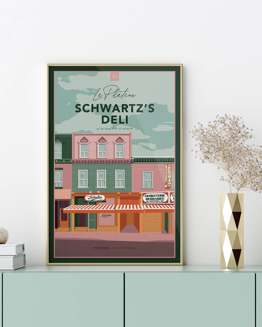 Hometown Print: Schwartz's Deli