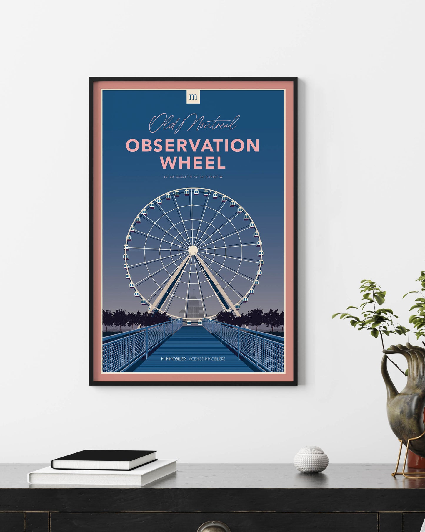 Hometown Print: Observation Wheel