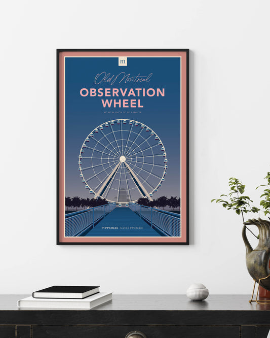 Hometown Print: Observation Wheel