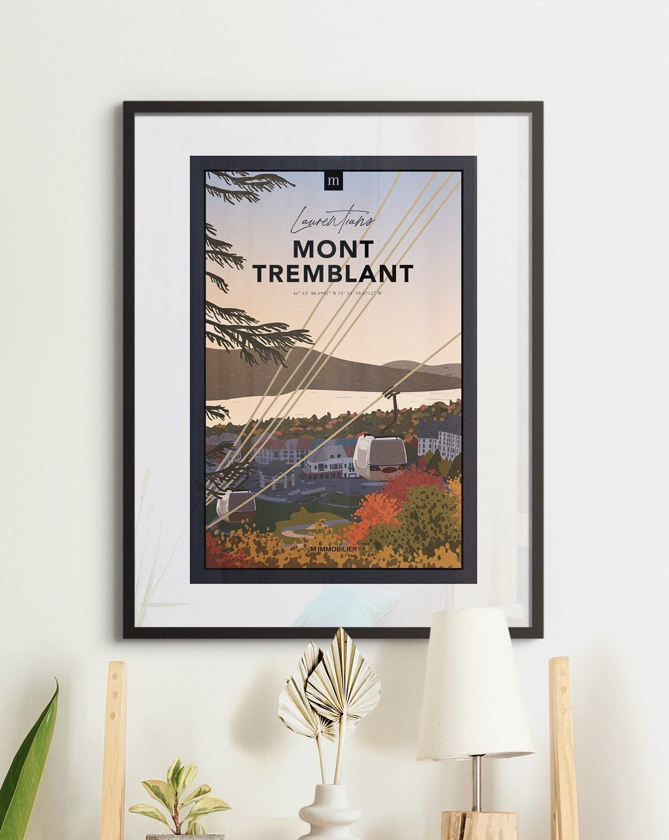 Hometown Print: Mont Tremblant